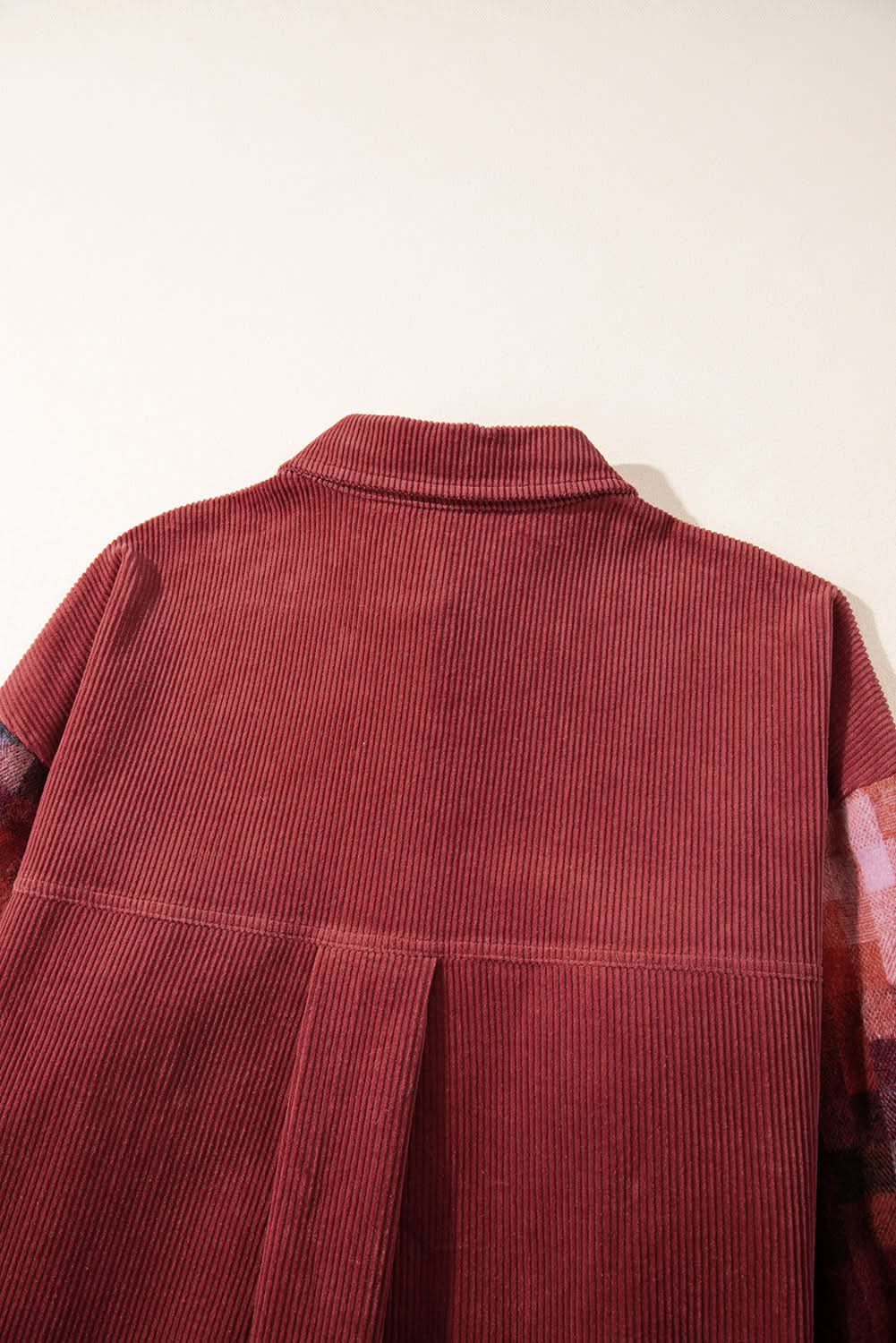 Gold Flame Oversized Corduroy Jacket - Love Salve